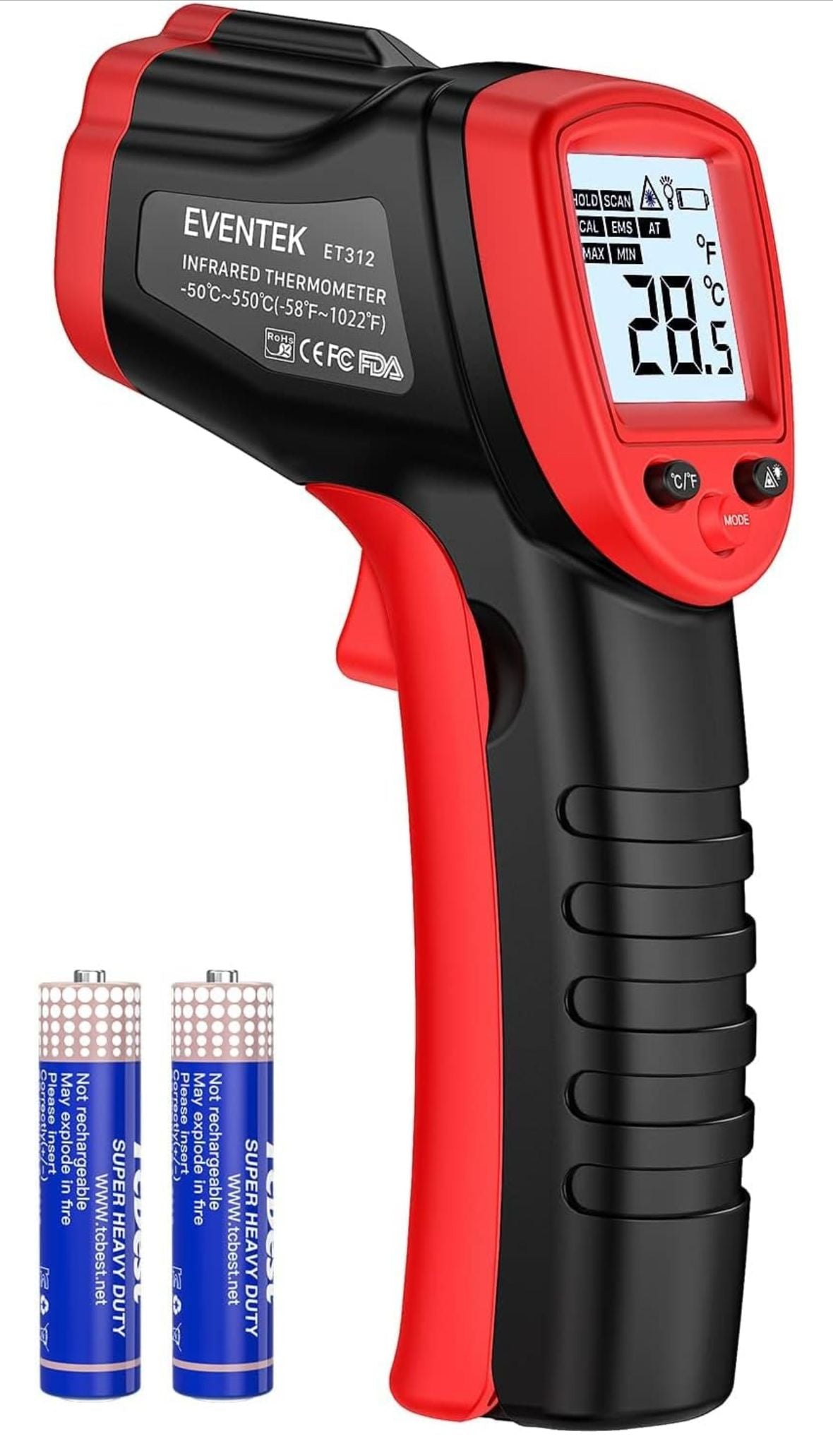 Laser pyrometer -50℃~580℃ – Forni Masaniello